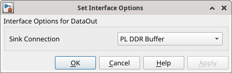 DataOut interface options