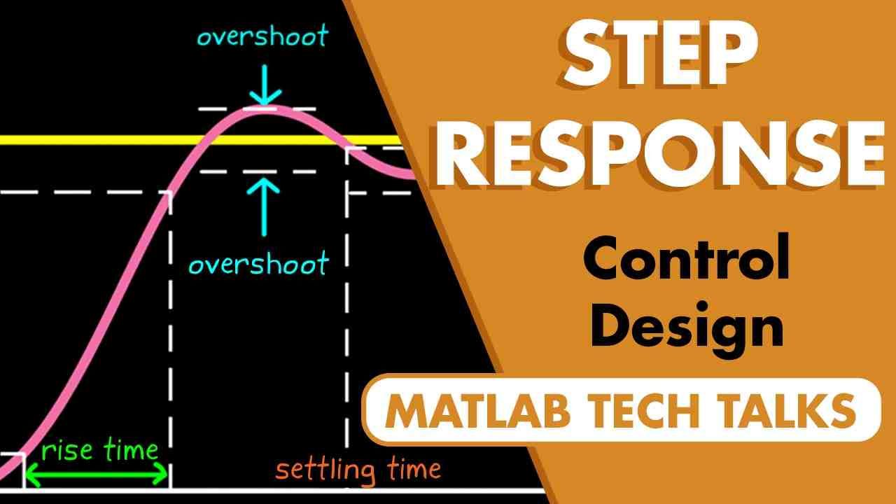 This video covers a few interesting things about the step response. We’ll look at what a step response is and some of the ways it can be used to specify design requirements for closed loop control systems.