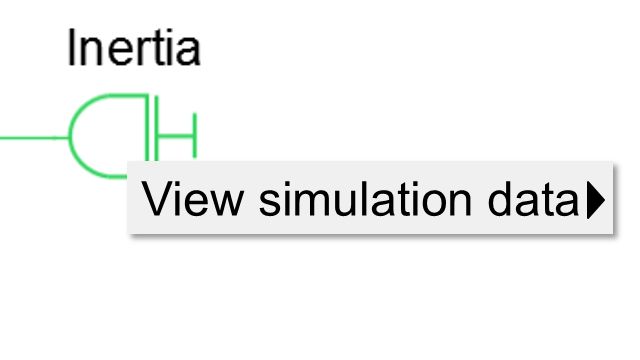 Automatically log all simulation data from the physical system to the MATLAB workspace. Explore data using Simscape Results Explorer.